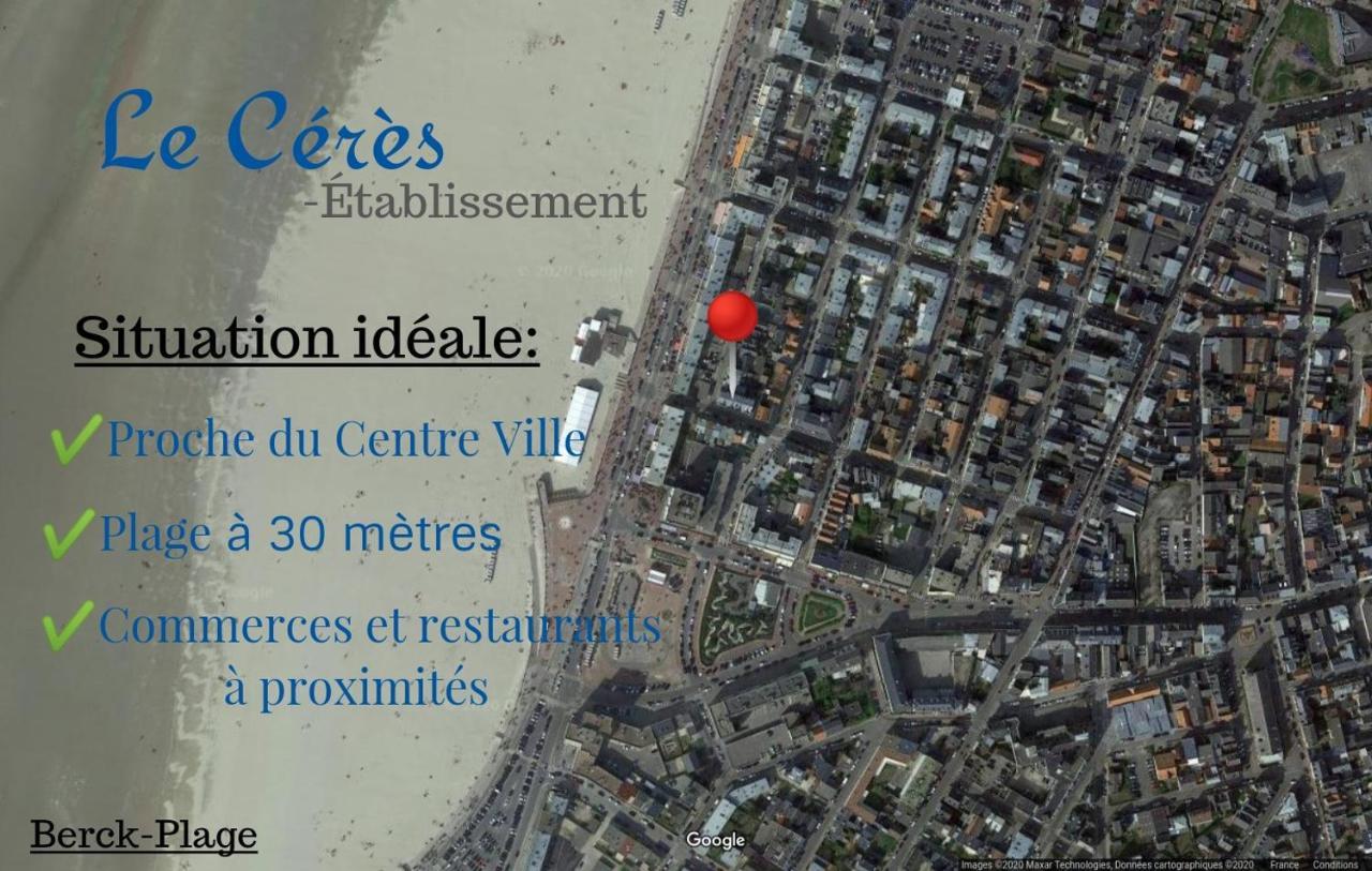 Appartement A 30 M De La Plage - Balcon - Proche Centre - Wifi -Le Ceres 3 Berck Екстер'єр фото